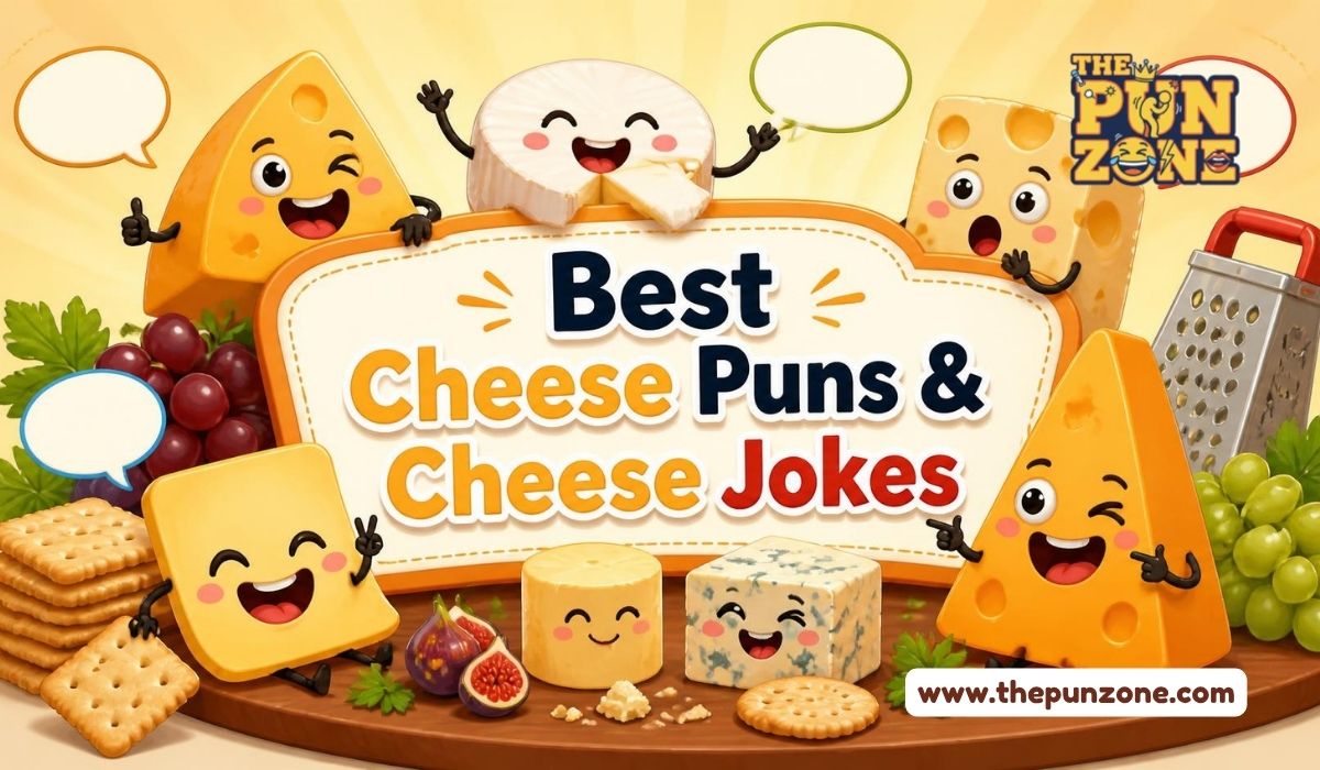 Best Cheese Puns & Cheese Jokes